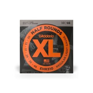 EHR310 CUERDAS GUITARRA ELECTRICA HALF ROUNDS REGULAR LIGHT 10-46 DADDARIO
