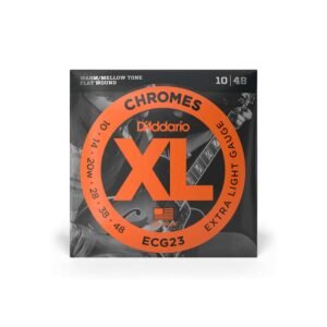 ECG23 CUERDAS GUITARRA ELECTRICA CHROMES EXTRA LIGHT 10-48 DADDARIO