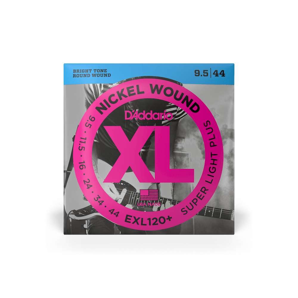 EXL120+ CUERDAS GUITARRA ELECTRICA XL SUPER LIGHT PLUS 9.5-44 DADDARIO