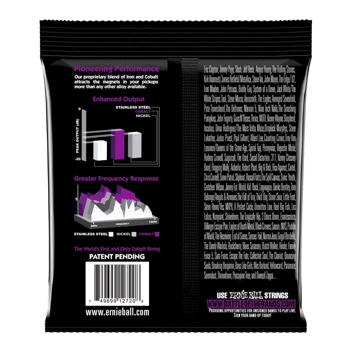 P02729 CUERDAS GUITARRA ELECTRICA 11/58 ERNIE BALL