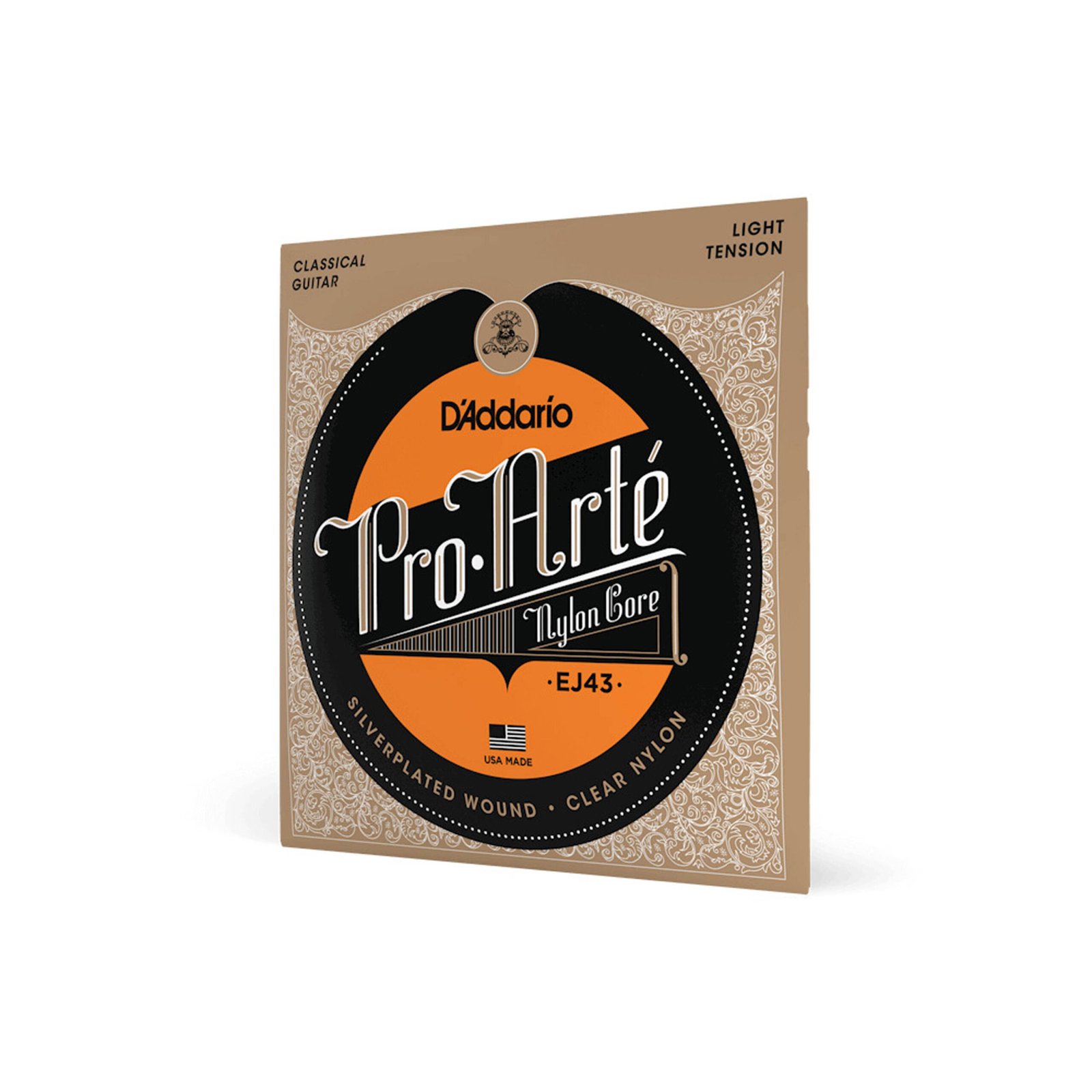 EJ43 CUERDAS GUITARRA CLASICA PRO-ARTE NYLON LIGHT TENSION DADDARIO