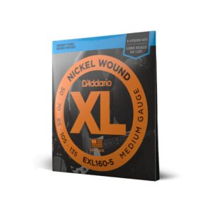 EXL160-5 CUERDAS BAJO ELECTRICO XL MEDIUM 5-STRING 50-135 DADDARIO