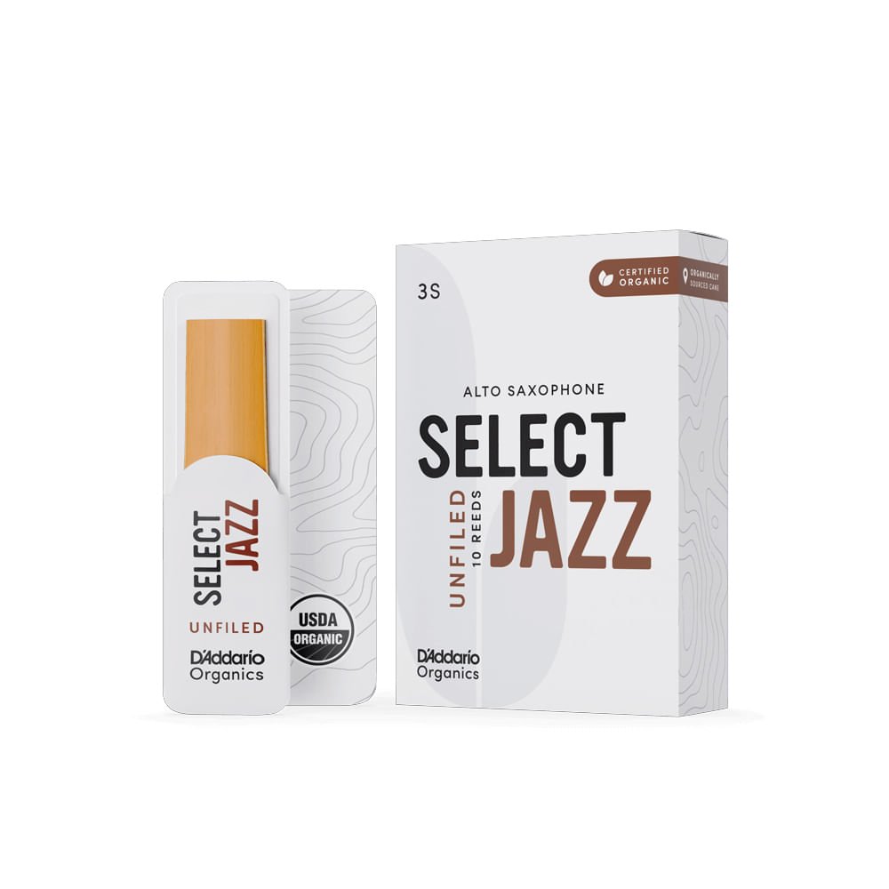 ORRS10ASX3S SET CAÑAS SAXO ORGANIC SELECT JAZZ 10 UNIDADES DADDARIO