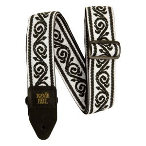 P05342 CORREA GUITARRA BLACK VINE JACQUARD ERNIE BALL
