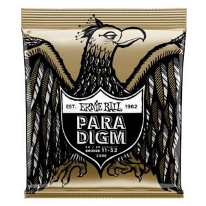 P02088 PARADIGM LIGHT 80/20 CUERDAS GUITARRA FOLK ERNIE BALL
